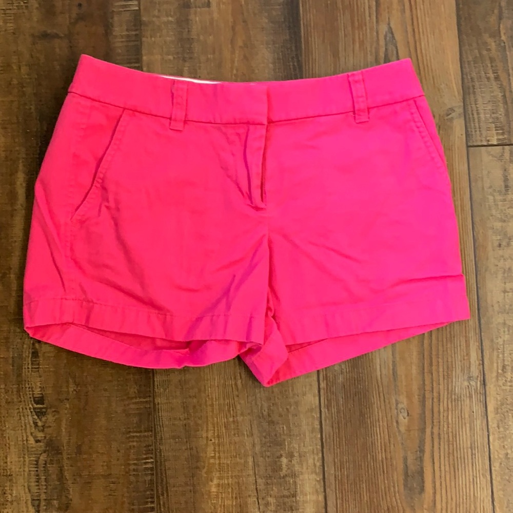J Crew hot pink size 2 shorts
